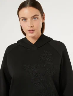 Marina Rinaldi Top & T-Shirt | Top & T-Shirt*Felpa in jersey interlock NERO