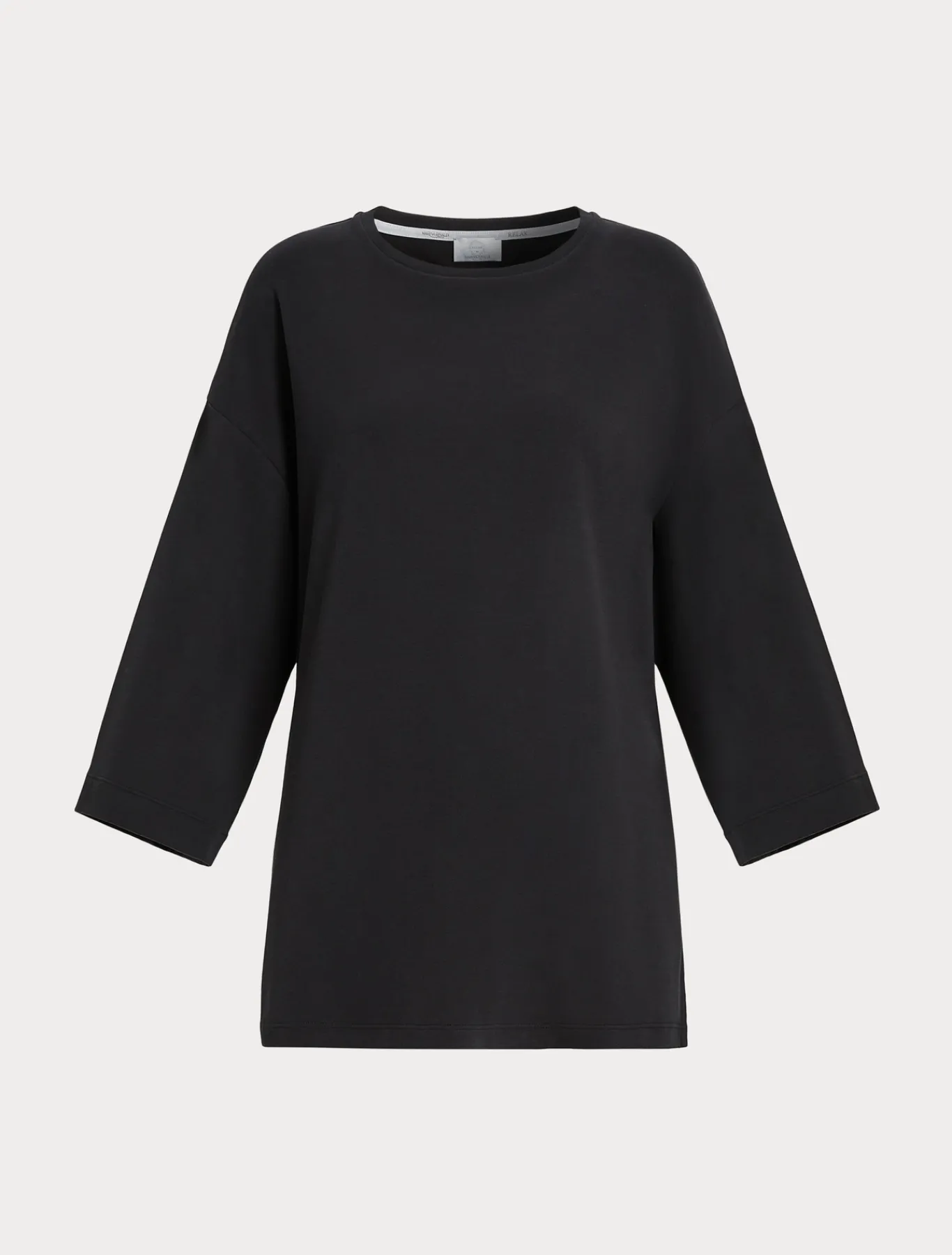 Marina Rinaldi Top & T-Shirt | Top & T-Shirt*Felpa in jersey interlock NERO