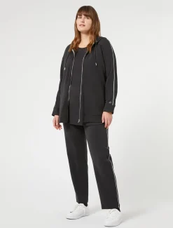 Marina Rinaldi Giacche & Blazer | Giacche & Blazer*Felpa in jersey interlock NERO