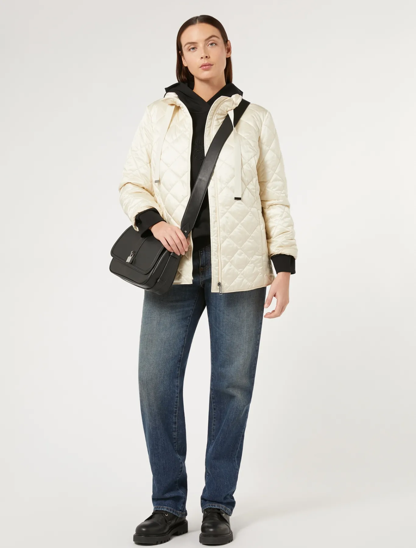 Marina Rinaldi Top & T-Shirt | Top & T-Shirt*Felpa in jersey interlock NERO