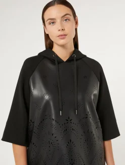Marina Rinaldi Top & T-Shirt | Top & T-Shirt*Felpa in jersey scuba NERO