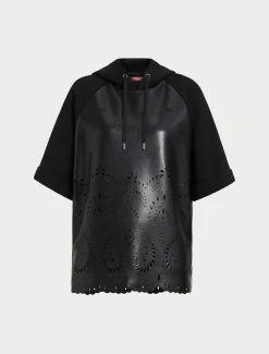 Marina Rinaldi Top & T-Shirt | Top & T-Shirt*Felpa in jersey scuba NERO