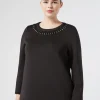 Marina Rinaldi Top & T-Shirt | Top & T-Shirt*Felpa in scuba NERO