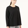 Marina Rinaldi Top & T-Shirt | Top & T-Shirt*Felpa in scuba crêpe NERO
