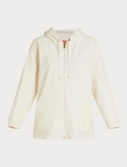 Marina Rinaldi Top & T-Shirt | Top & T-Shirt*Felpa in velluto BIANCOAVORIO