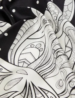 Marina Rinaldi Accessori | Accessori*Foulard in twill di seta NERO