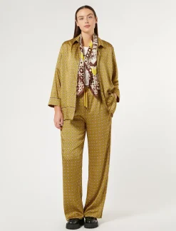 Marina Rinaldi Accessori | Accessori*Foulard in twill di seta MARRONE