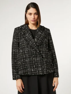 Marina Rinaldi Giacche & Blazer | Giacche & Blazer*Giacca blazer check NERO