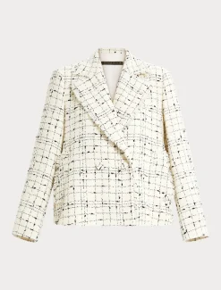Marina Rinaldi Giacche & Blazer | Giacche & Blazer*Giacca blazer check BIANCO