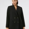Marina Rinaldi Giacche & Blazer | Giacche & Blazer*Giacca blazer doppiopetto in cady NERO