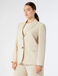 Marina Rinaldi Giacche & Blazer | Giacche & Blazer*Giacca blazer in cady BEIGE