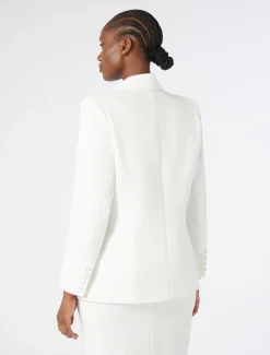 Marina Rinaldi Giacche | Giacche & Blazer*Giacca blazer in cady BIANCO