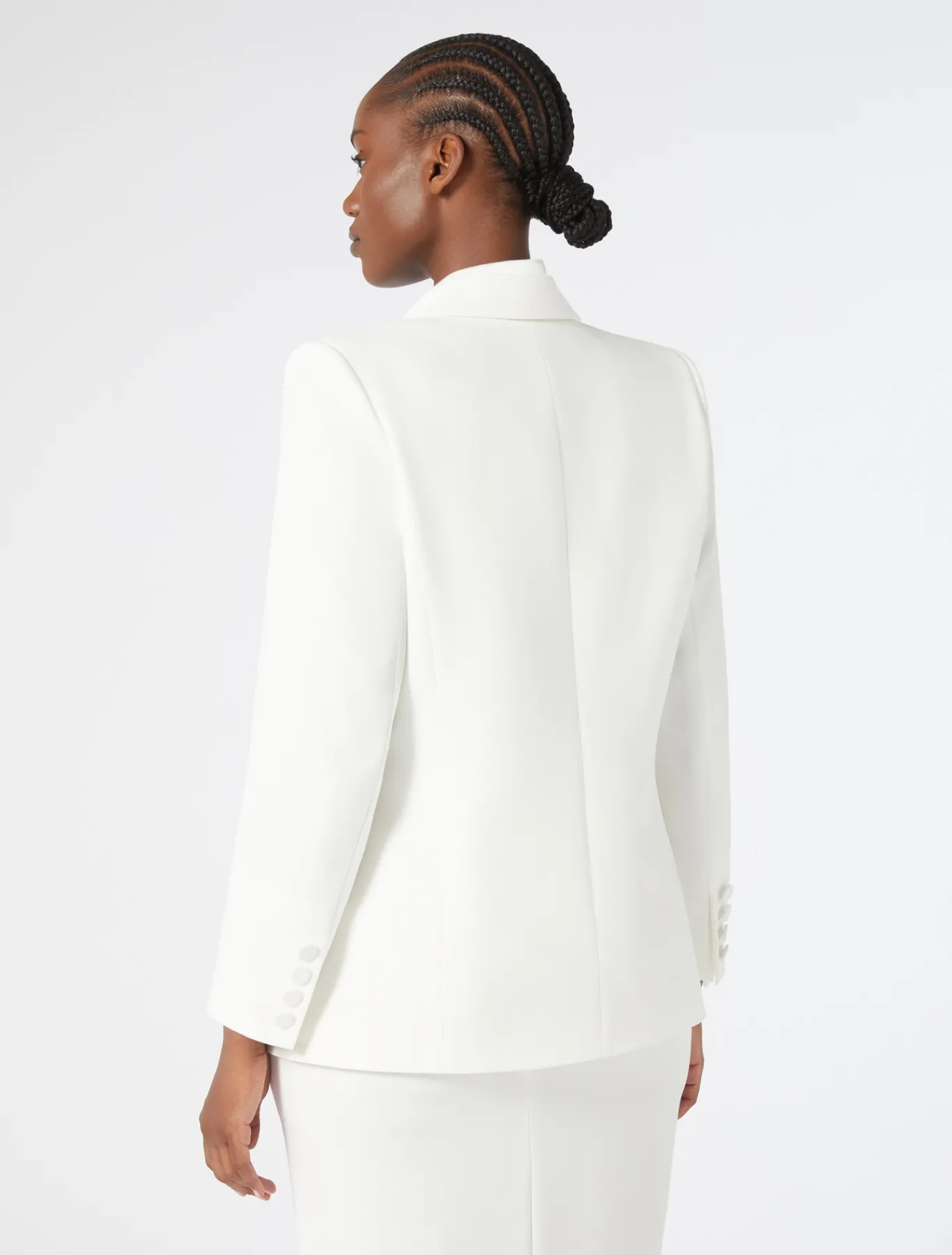 Marina Rinaldi Giacche | Giacche & Blazer*Giacca blazer in cady BIANCO