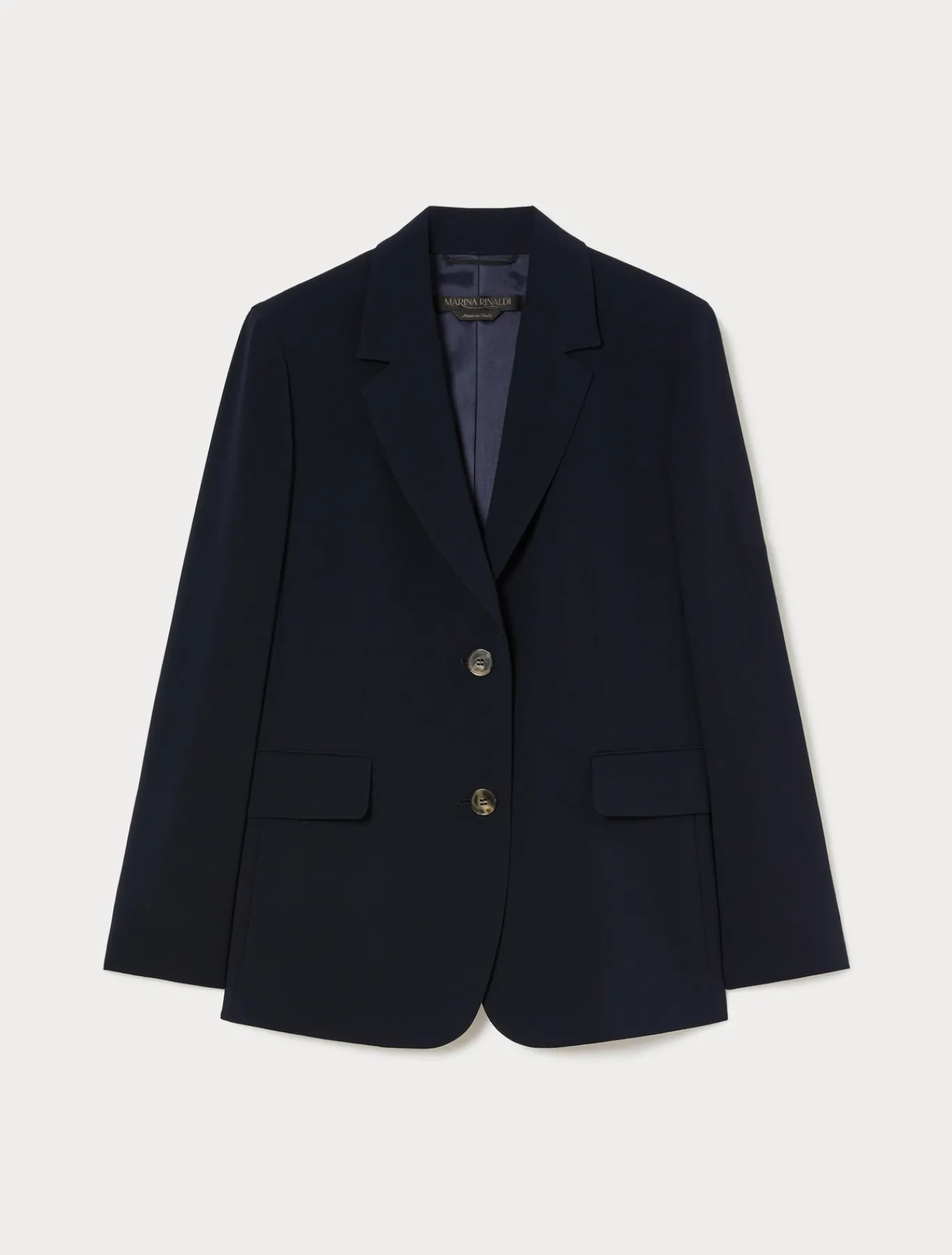 Marina Rinaldi Giacche & Blazer | Giacche & Blazer*Giacca blazer in cady BLUNOTTE