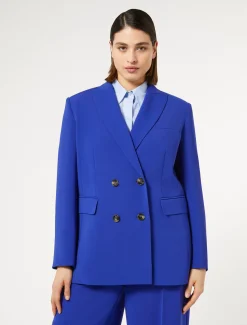 Marina Rinaldi Giacche & Blazer | Giacche & Blazer*Giacca blazer in cady triacetato BLUVIOLA