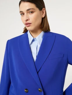 Marina Rinaldi Giacche & Blazer | Giacche & Blazer*Giacca blazer in cady triacetato BLUVIOLA