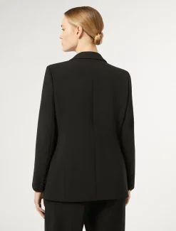 Marina Rinaldi Marina Rinaldi By Zuhair Murad*Giacca blazer in cady triacetato NERO