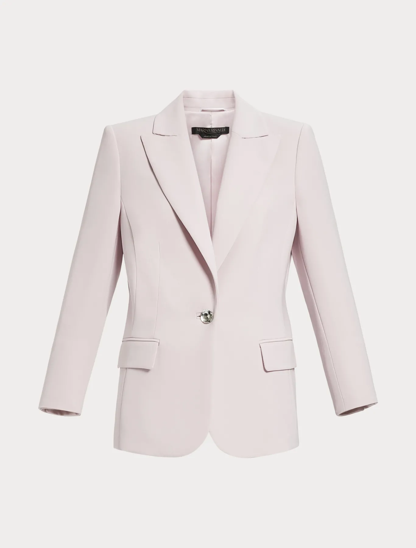 Marina Rinaldi Giacche | Giacche & Blazer*Giacca blazer in cady triacetato ROSA