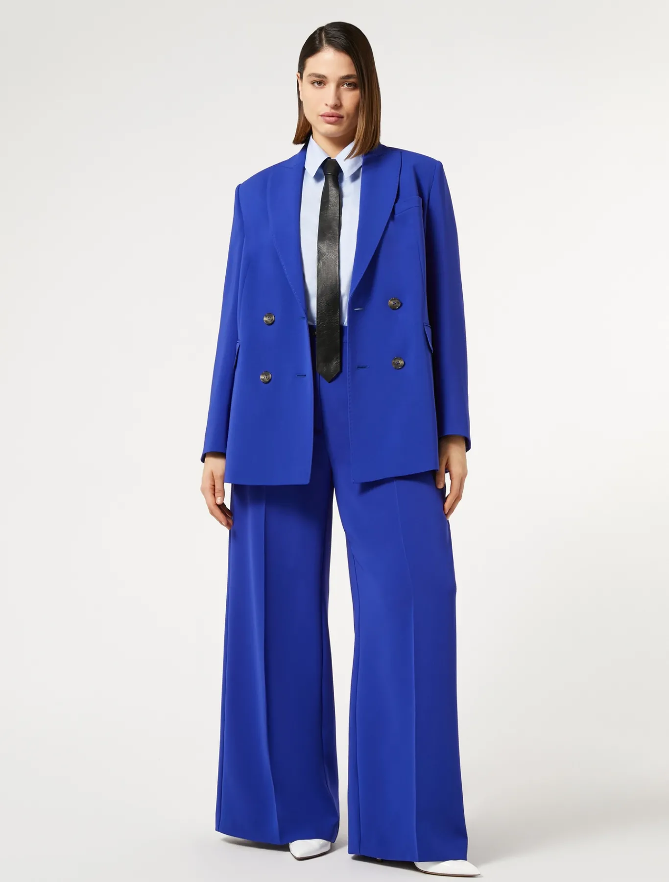 Marina Rinaldi Giacche & Blazer | Giacche & Blazer*Giacca blazer in cady triacetato BLUVIOLA