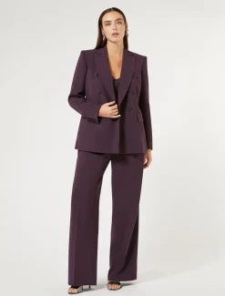 Marina Rinaldi Giacche | Collezione Elegante*Giacca blazer in cady triacetato BORDEAUX