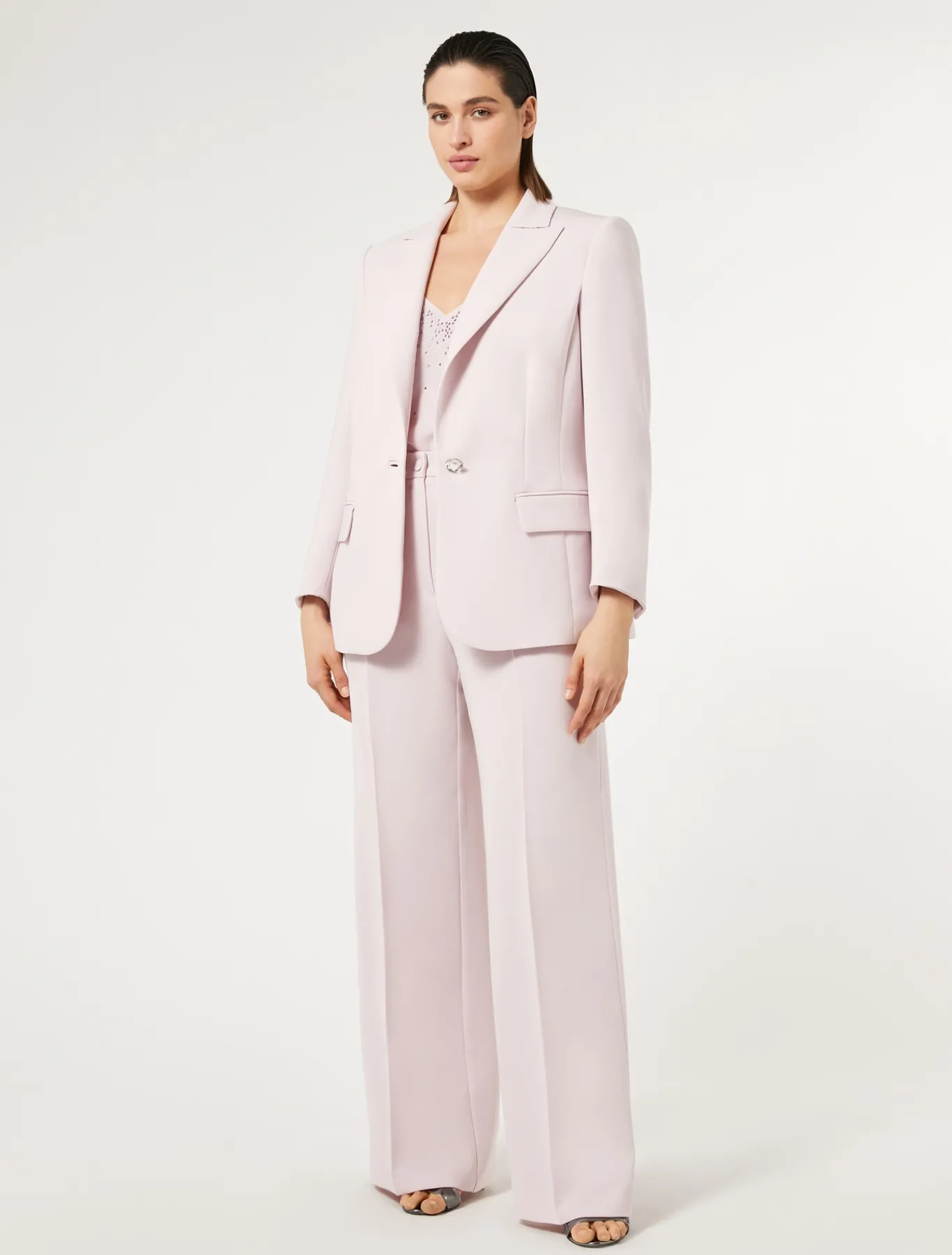 Marina Rinaldi Giacche | Giacche & Blazer*Giacca blazer in cady triacetato ROSA