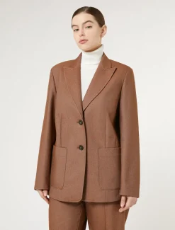 Marina Rinaldi Giacche & Blazer | Giacche & Blazer*Giacca blazer in cotone BRONZO