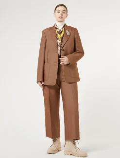 Marina Rinaldi Giacche & Blazer | Giacche & Blazer*Giacca blazer in cotone BRONZO