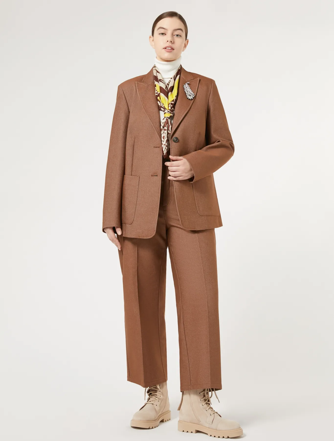 Marina Rinaldi Giacche & Blazer | Giacche & Blazer*Giacca blazer in cotone BRONZO