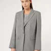 Marina Rinaldi Giacche & Blazer | Giacche & Blazer*Giacca blazer in misto viscosa GRIGIOMEDIO