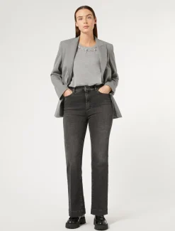 Marina Rinaldi Giacche & Blazer | Giacche & Blazer*Giacca blazer in misto viscosa GRIGIOMEDIO