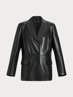 Marina Rinaldi Giacche & Blazer | Giacche & Blazer*Giacca blazer in nappa NERO