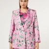 Marina Rinaldi Giacche | Giacche & Blazer*Giacca blazer in seta ROSA