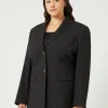 Marina Rinaldi Giacche & Blazer | Giacche & Blazer*Giacca blazer in tela di lana stretch NERO
