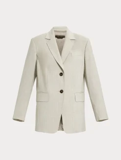 Marina Rinaldi Giacche & Blazer | Giacche & Blazer*Giacca blazer in tela di lana stretch BEIGE