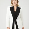 Marina Rinaldi Giacche | Collezione Elegante*Giacca blazer in triacetato BIANCO