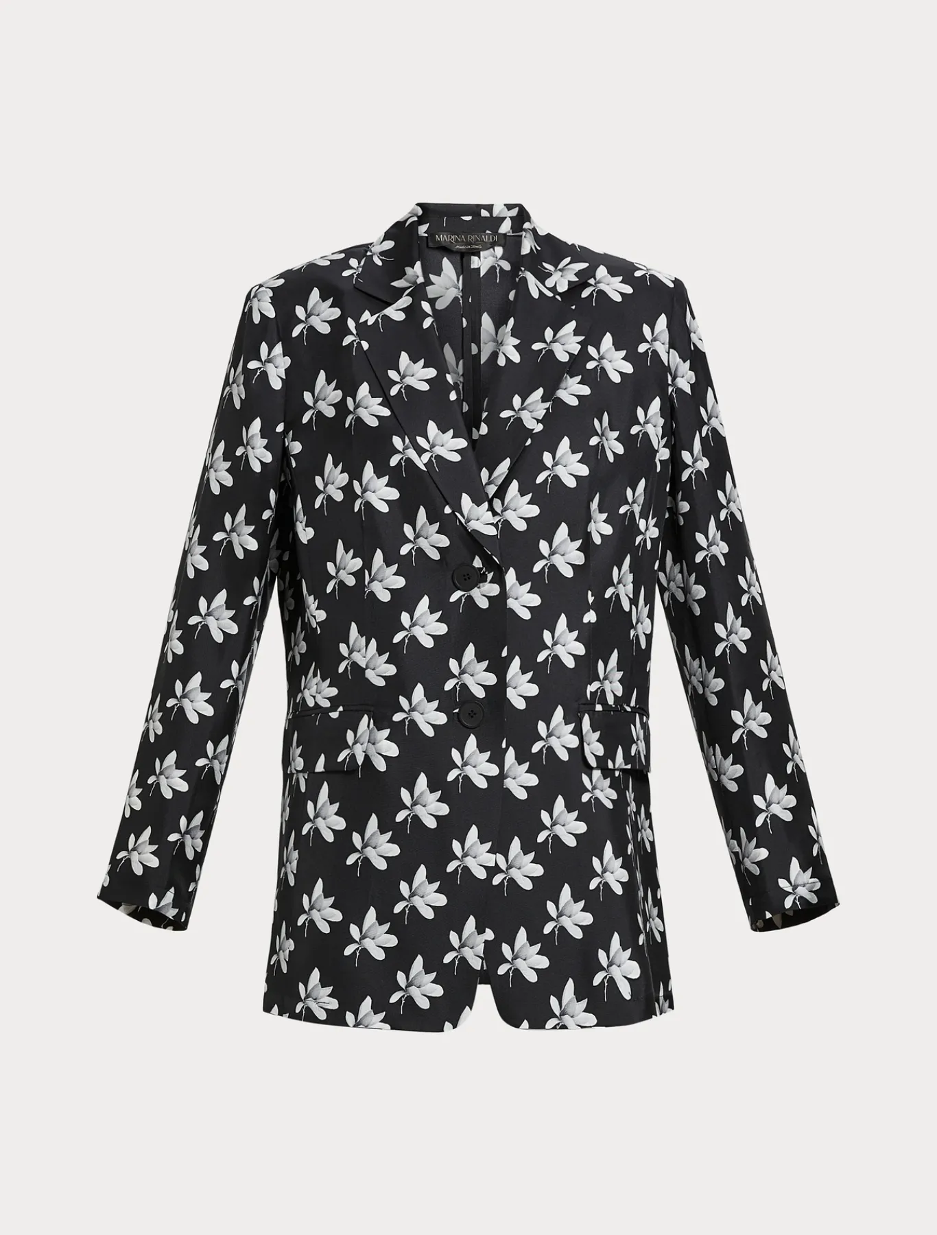 Marina Rinaldi Giacche & Blazer | Giacche & Blazer*Giacca blazer in twill di seta NERO