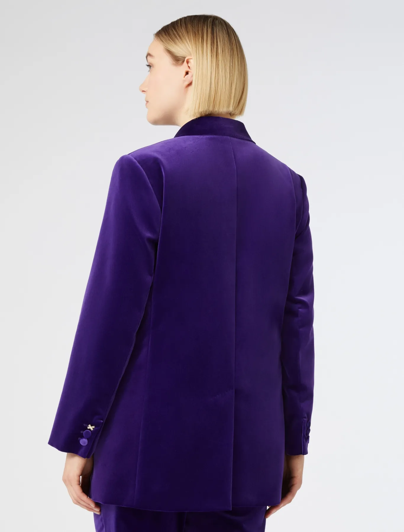 Marina Rinaldi Giacche & Blazer | Giacche & Blazer*Giacca blazer in velluto VIOLA