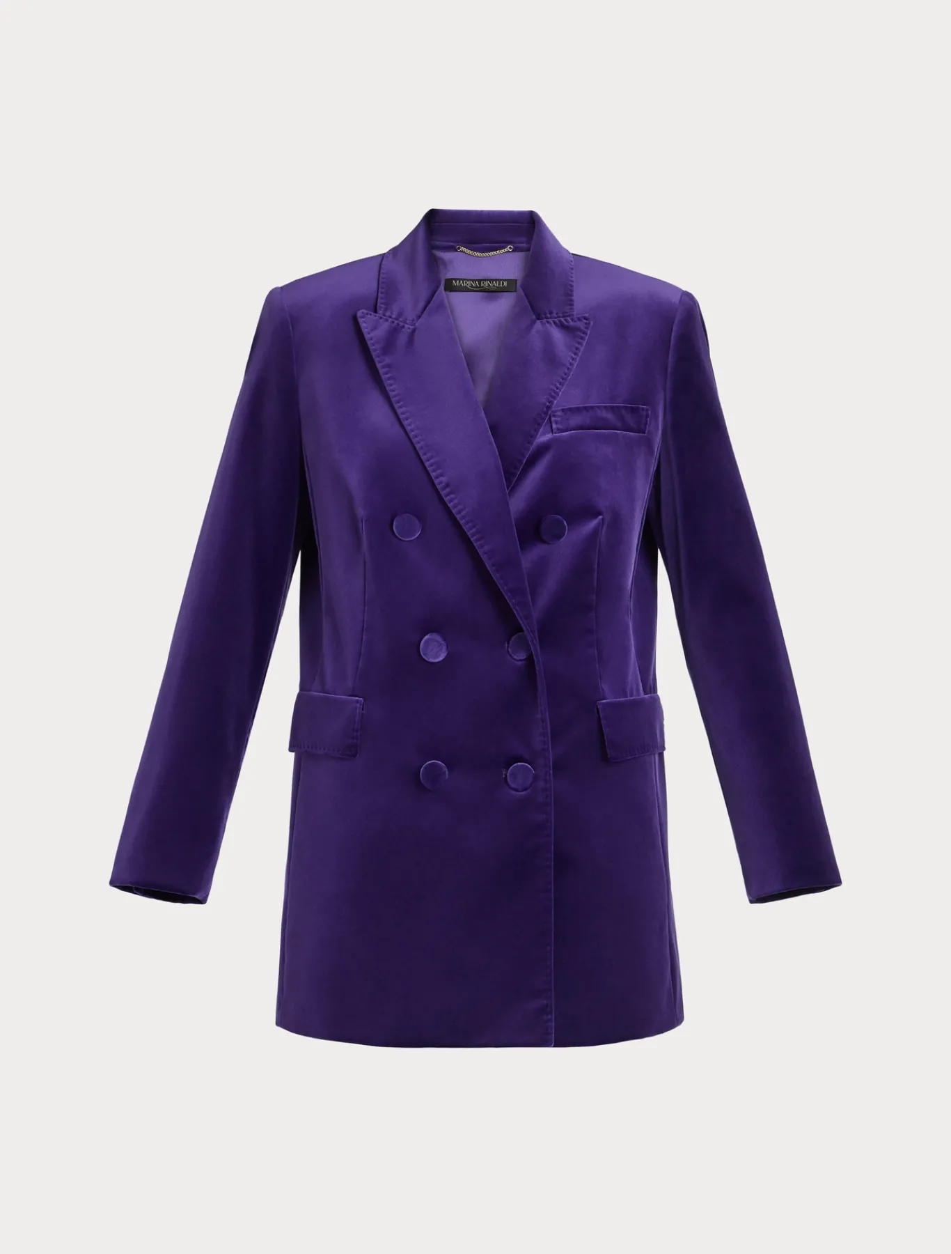 Marina Rinaldi Giacche & Blazer | Giacche & Blazer*Giacca blazer in velluto VIOLA