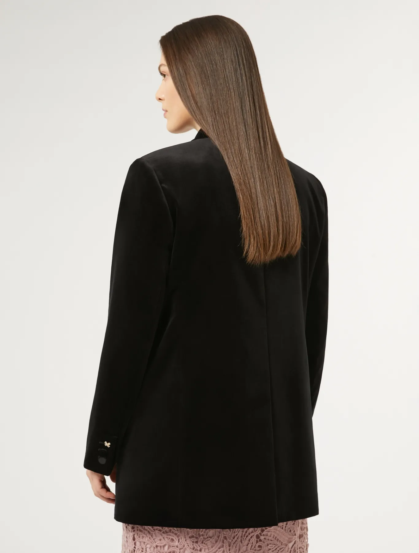 Marina Rinaldi Giacche & Blazer | Giacche & Blazer*Giacca blazer in velluto NERO
