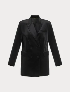 Marina Rinaldi Giacche & Blazer | Giacche & Blazer*Giacca blazer in velluto NERO
