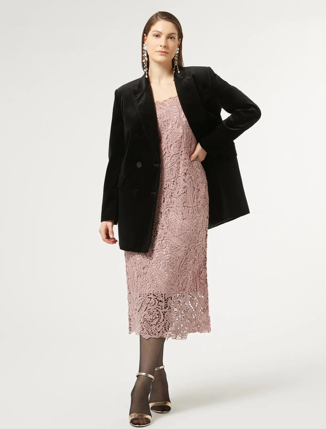 Marina Rinaldi Giacche & Blazer | Giacche & Blazer*Giacca blazer in velluto NERO
