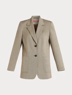Marina Rinaldi Giacche & Blazer | Giacche & Blazer*Giacca blazer jacquard MARRONESCURO