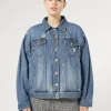 Marina Rinaldi Giacche & Blazer | Giacche & Blazer*Giacca cropped in denim BLU