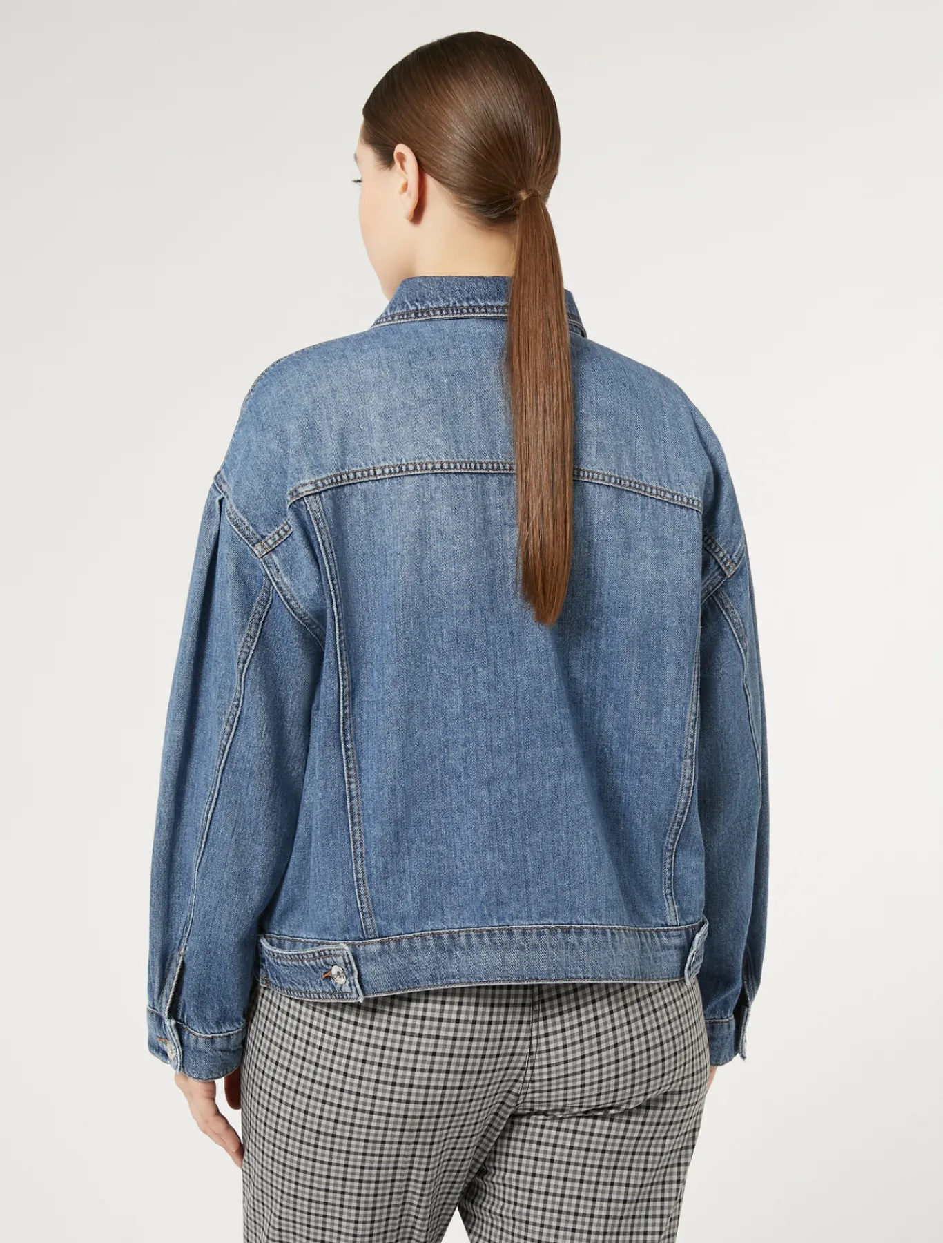 Marina Rinaldi Giacche & Blazer | Giacche & Blazer*Giacca cropped in denim BLU