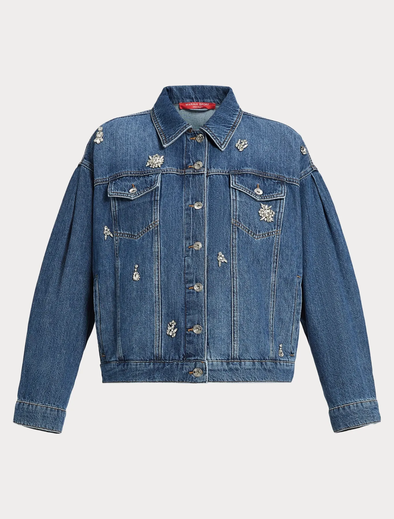 Marina Rinaldi Giacche & Blazer | Giacche & Blazer*Giacca cropped in denim BLU