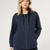 Marina Rinaldi Giacche & Blazer | Giacche & Blazer*Giacca in felpa di cotone BLU