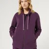 Marina Rinaldi Giacche & Blazer | Giacche & Blazer*Giacca in felpa di cotone VIOLA
