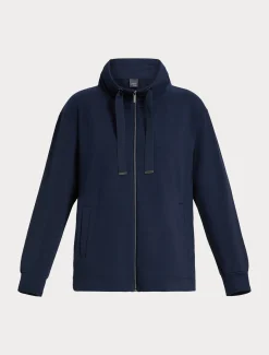 Marina Rinaldi Giacche & Blazer | Giacche & Blazer*Giacca in felpa di cotone BLU