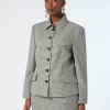 Marina Rinaldi Giacche & Blazer | Giacche & Blazer*Giacca in batavia di lana stretch NEROBIANCO