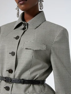 Marina Rinaldi Giacche & Blazer | Giacche & Blazer*Giacca in batavia di lana stretch NEROBIANCO